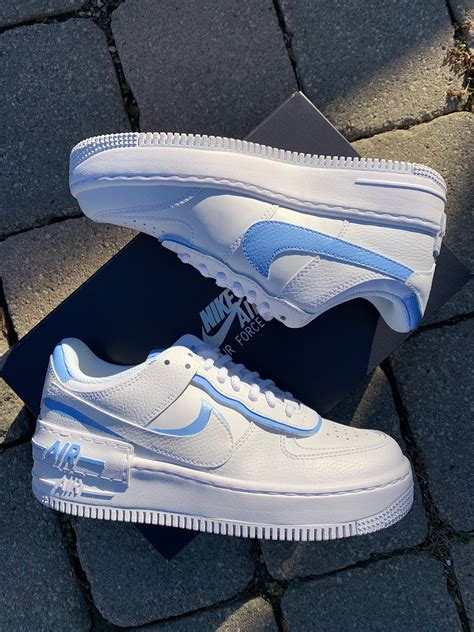 nike air force sterretjes blauw|blue nike af1s.